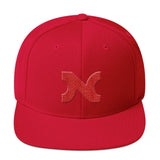 SNAPBACK 3D-EMBROIDERED RED N
